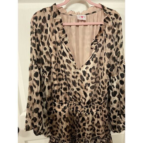 Buddy Love Zozo Elastic Waist Mini Dress in Oreo, M - Picture 7 of 11